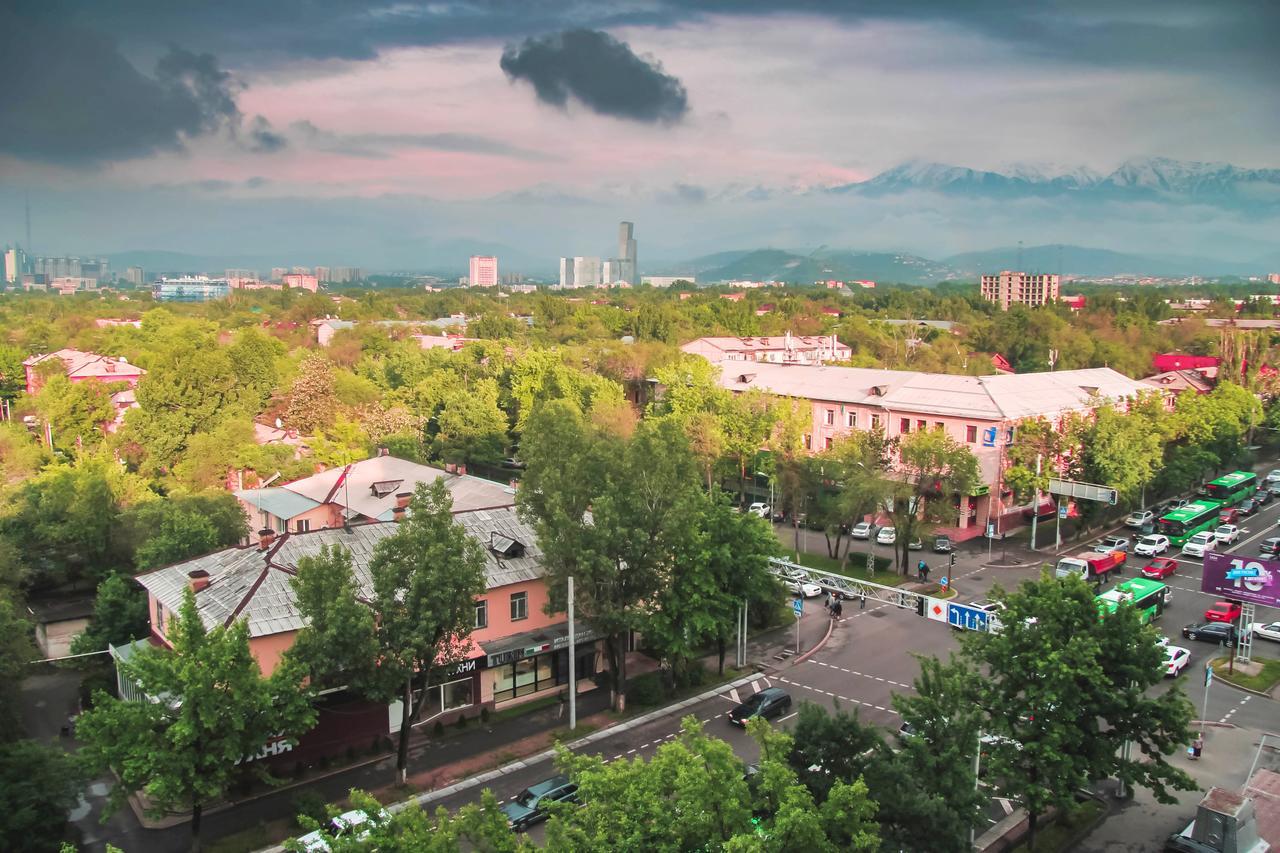 "Атакент" Панорамный Вид Квартира Almaty Exteriér fotografie